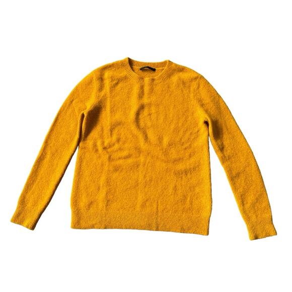 Jenni Kayne Alpaca Crew Neck Sweater Marigold - Picture 1 of 7